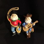 **Cowboy Santa Orn 2A