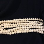 9' Natural Wood Bead Garland