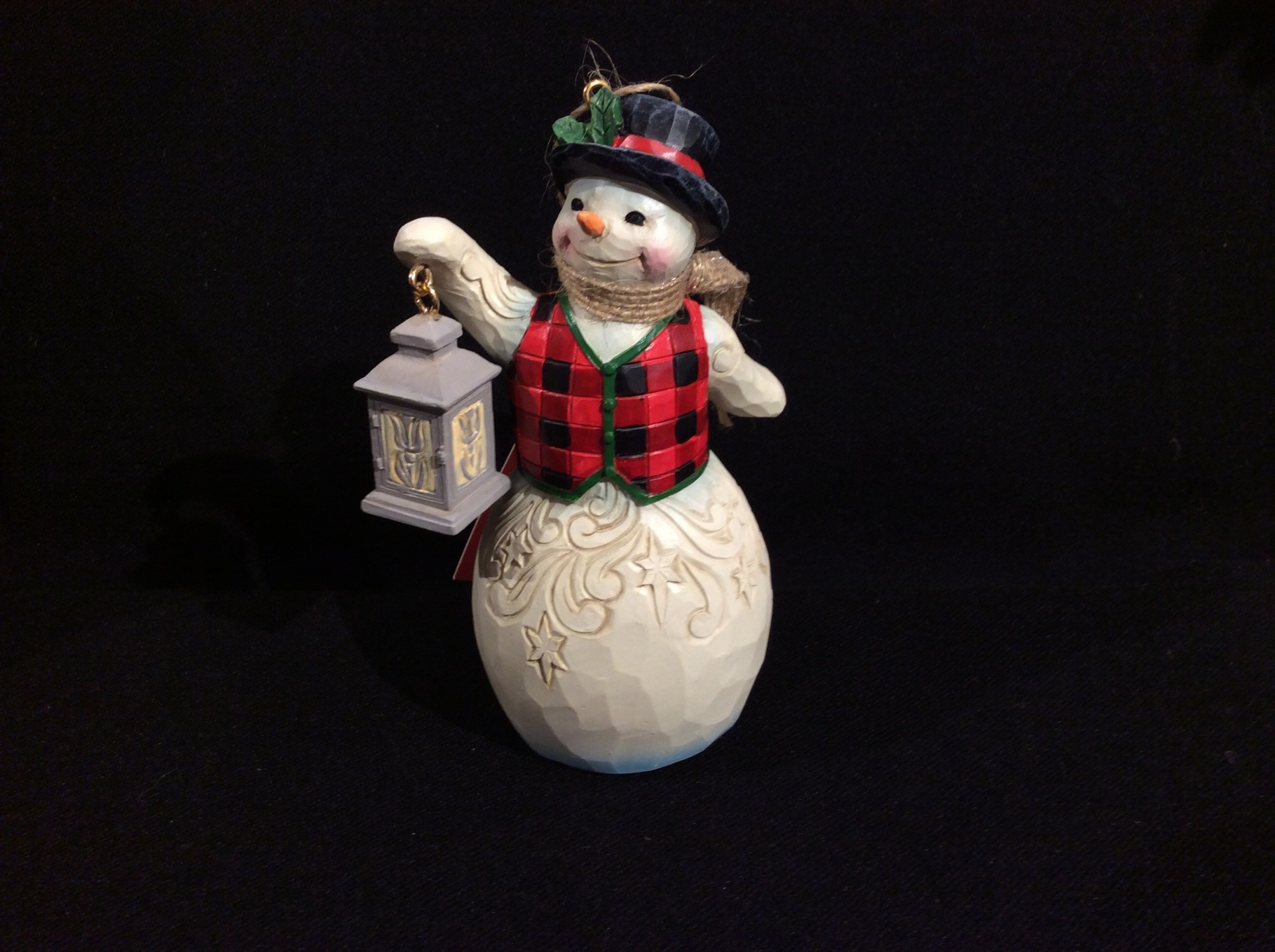 Christmas Treasures - Jim Shore Woodland Snowman with Birdhouse Now In