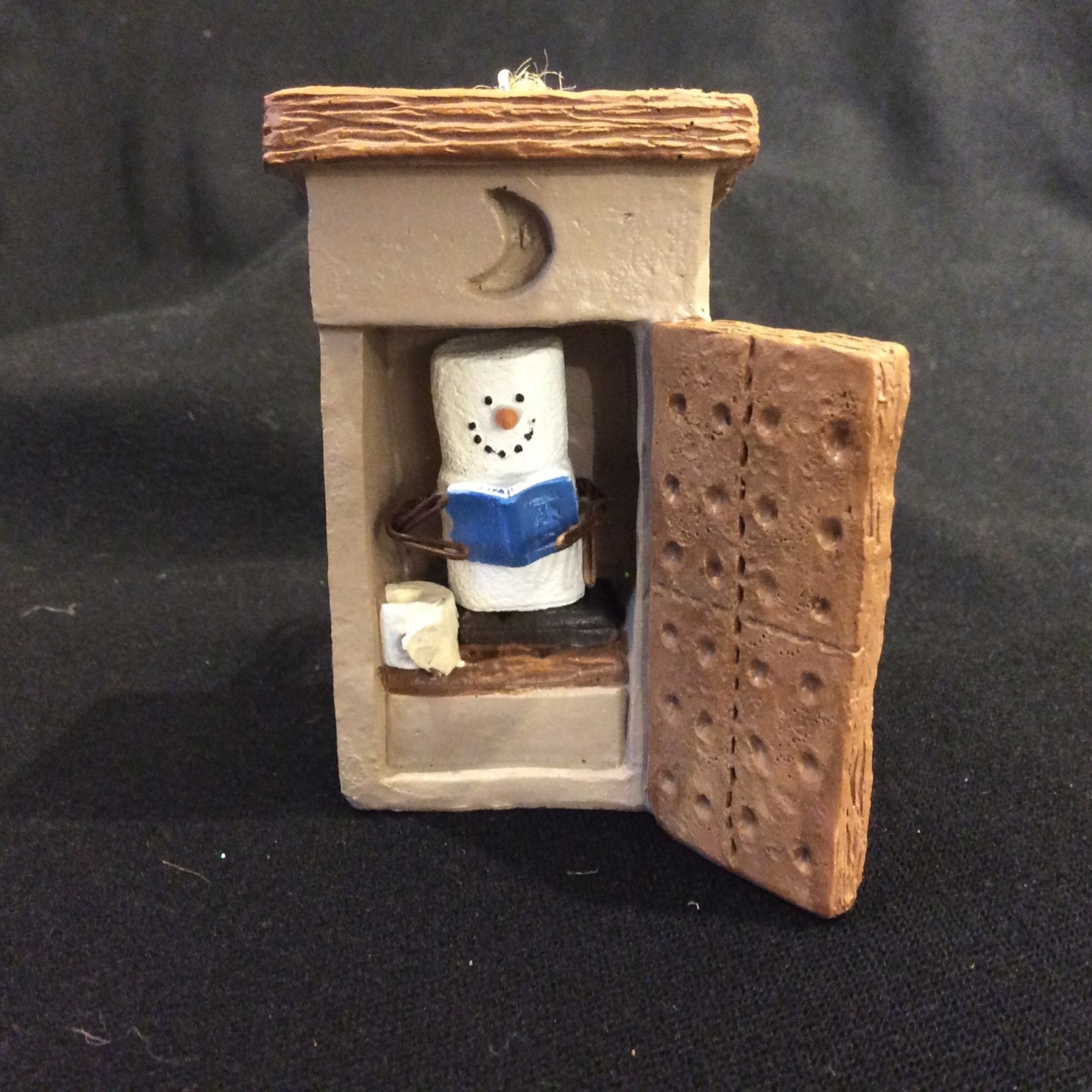 **S'More Outhouse Orn