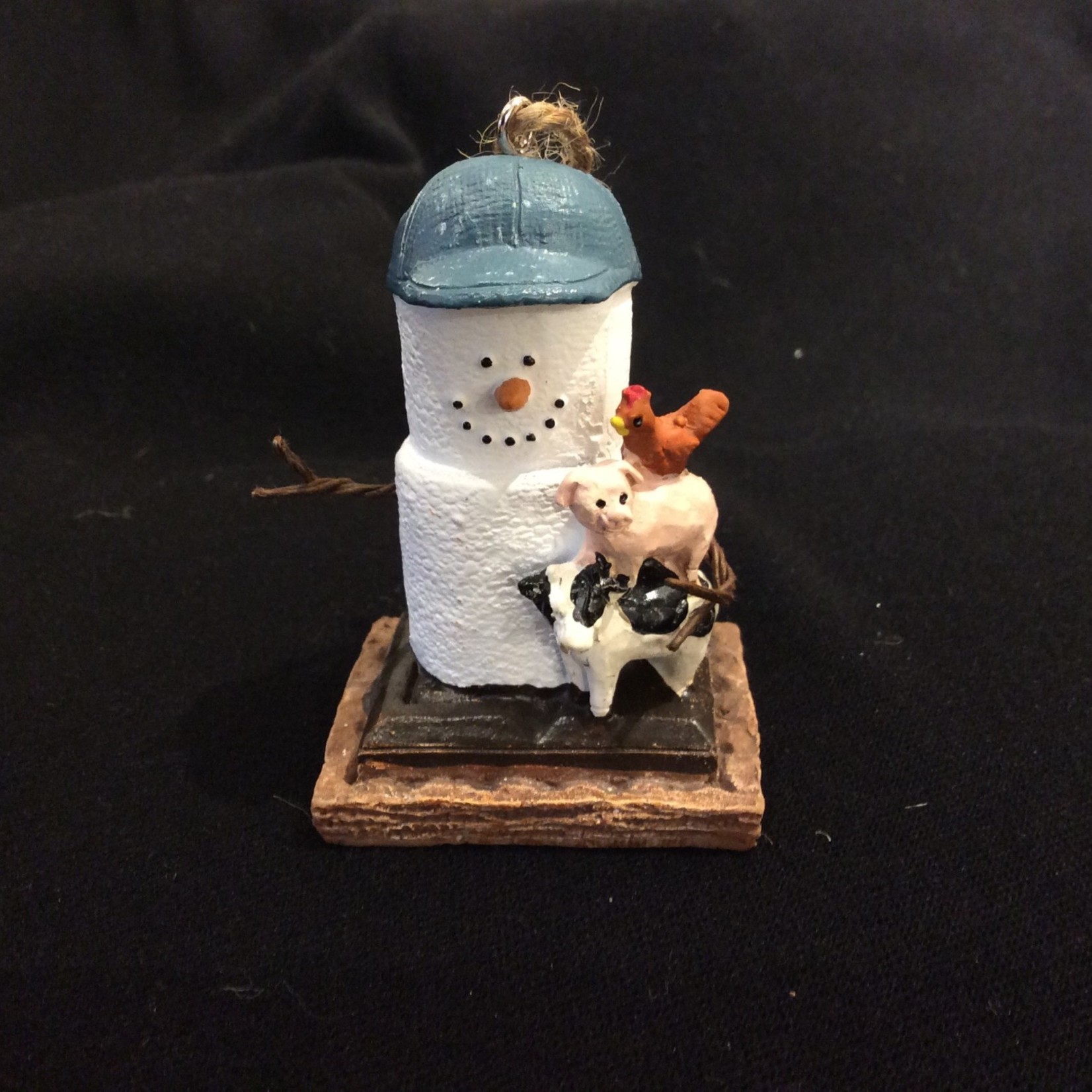 S'More Farmer Ornament