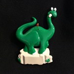 Green Dino Ornament