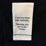 **Yesterday Tea Towel