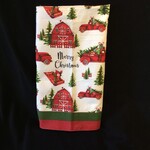 **Red Truck Tea Towel