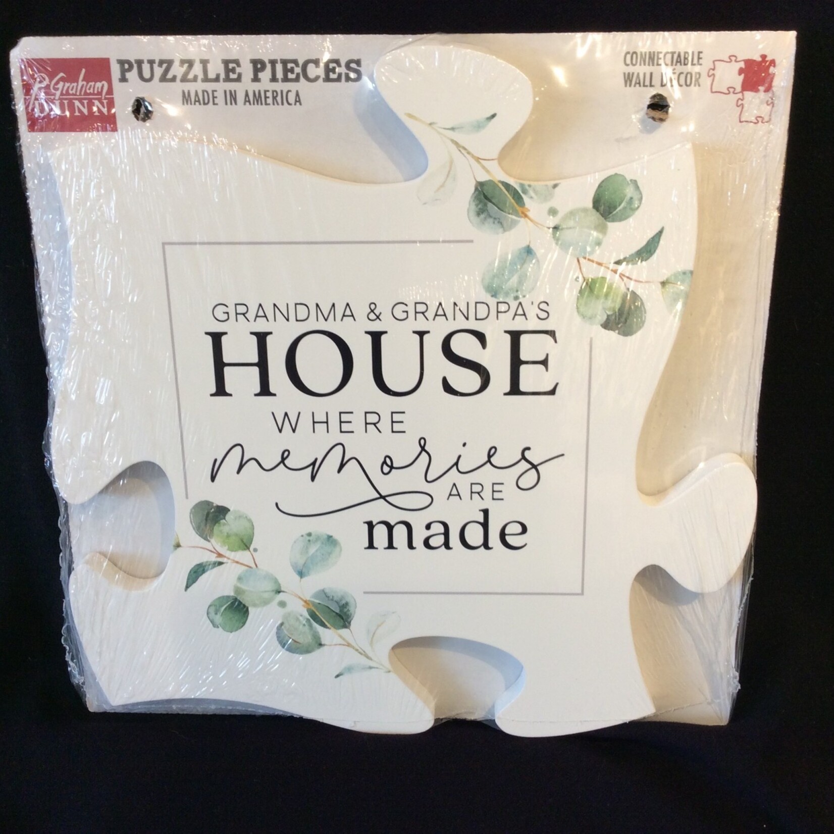 Puzzle Grandma & Grandpa's House Christmas Tyme