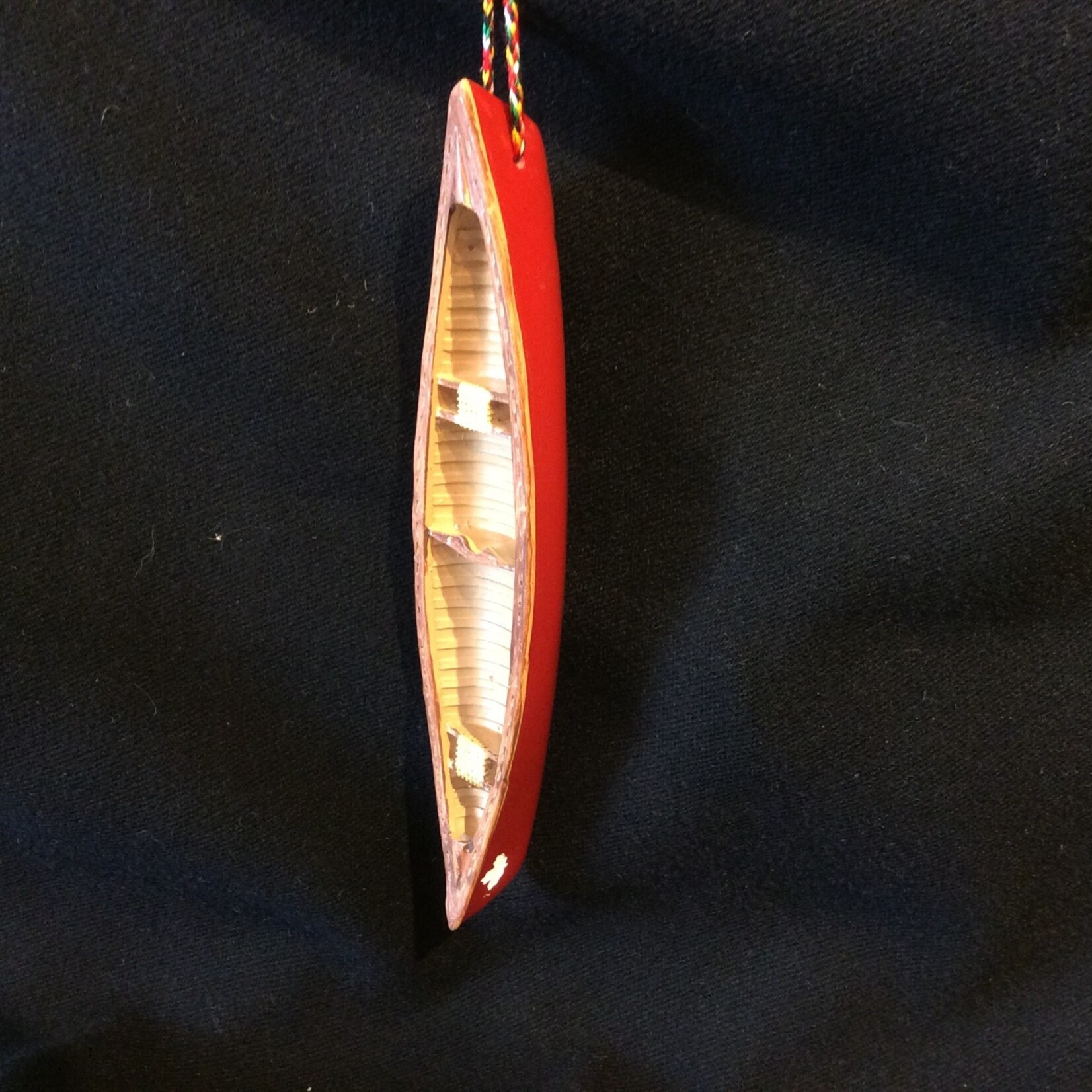 **Red Canoe Ornament