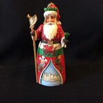 Jim Shore- 4.5" Welsh Santa Orn