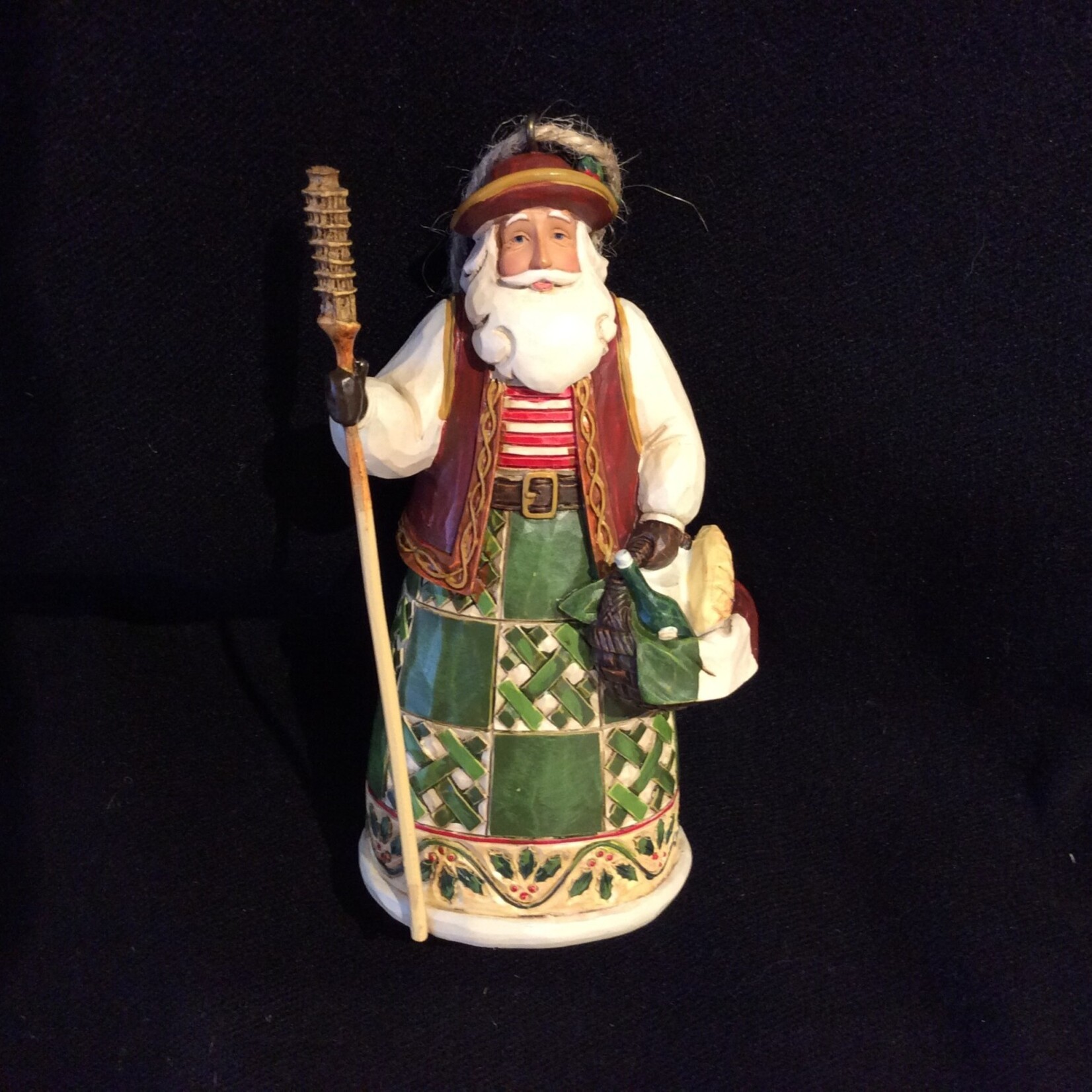 Jim Shore - 4.5" Italian Santa Orn