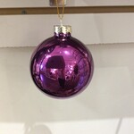 8cm Purple Pearl Name Ball Modern