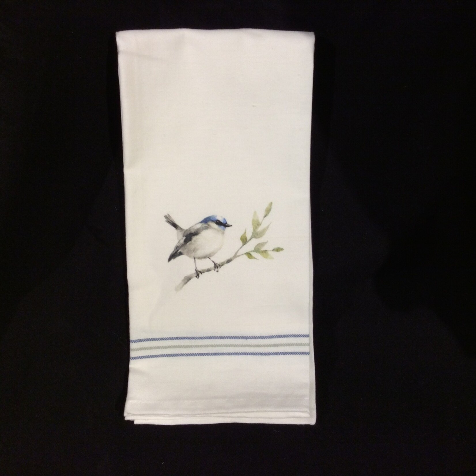 Bird on Branch Tea Towel
