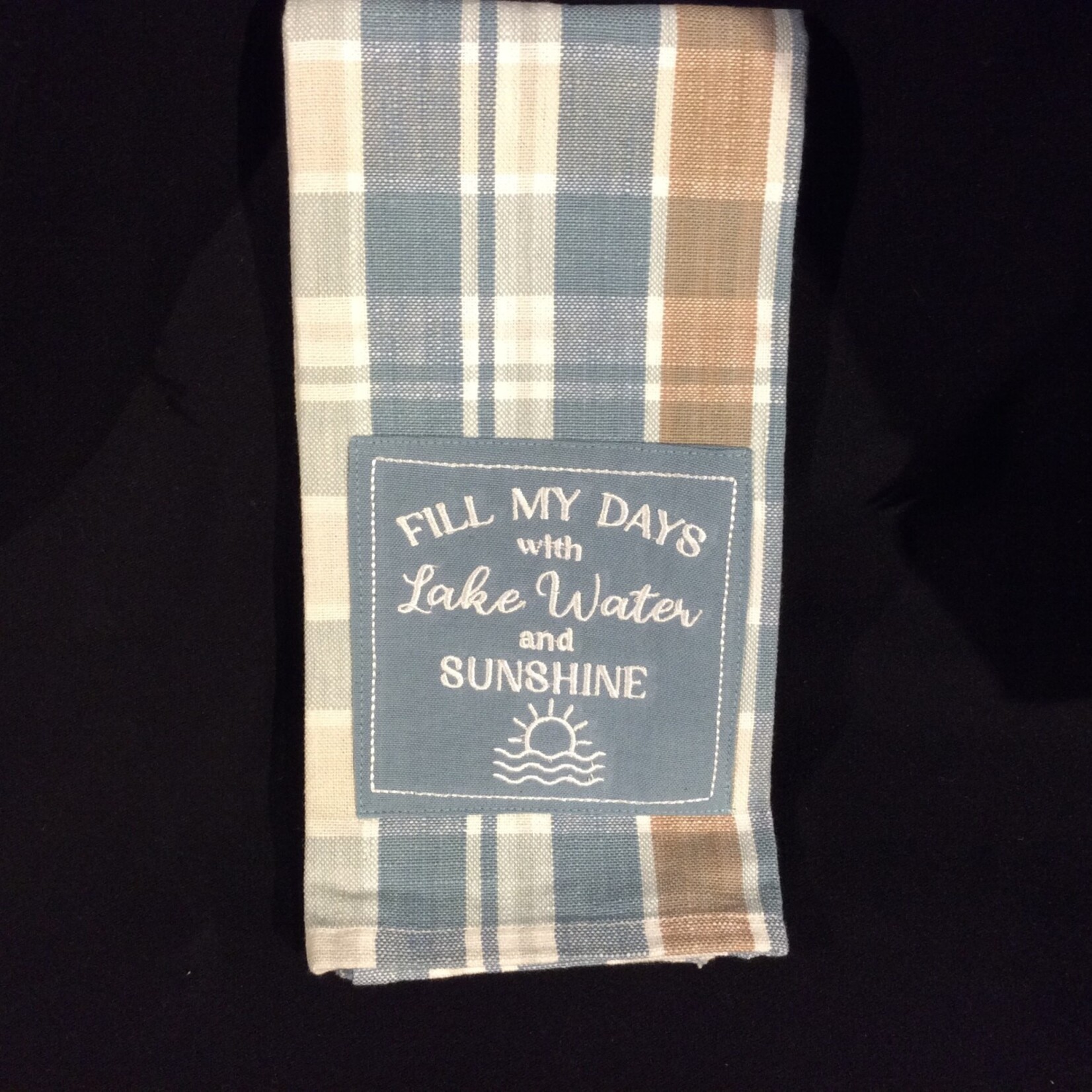 Fill My Days Tea Towel