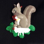 Personalized Squirrel Orn