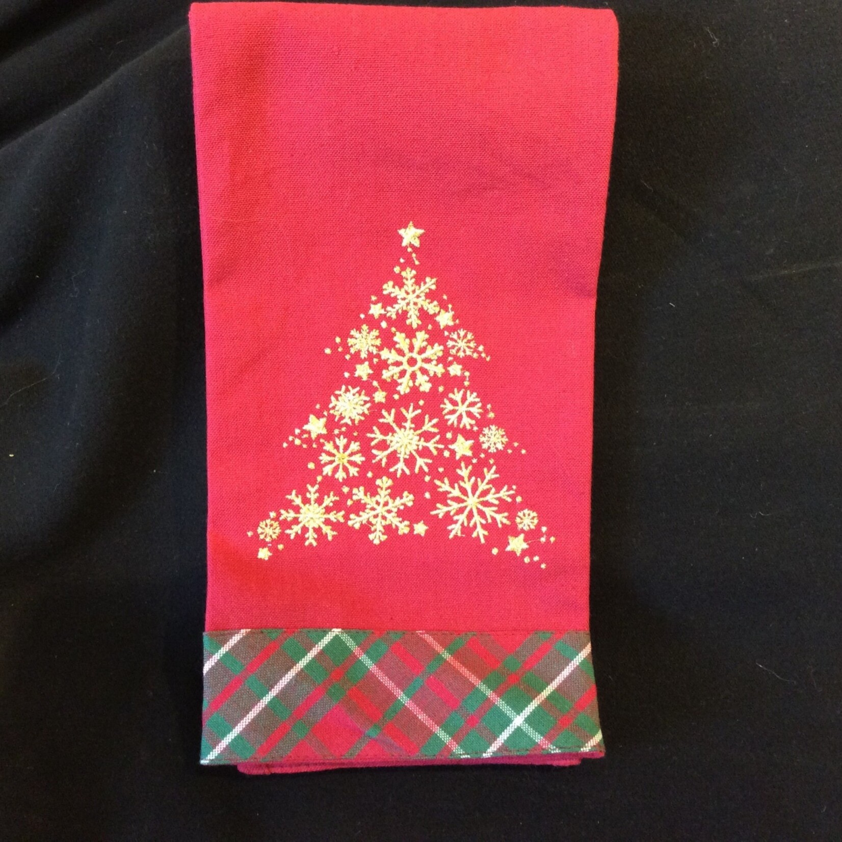 St. Nicolas Tartan Tea Towel