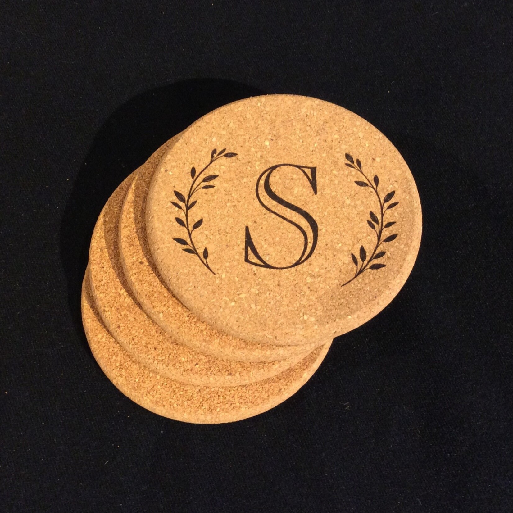 Cork Coaster 4" (Set of 4)