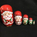 Santa Nesting Doll (5 pc)