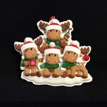 Cutesy Moose Family - 4