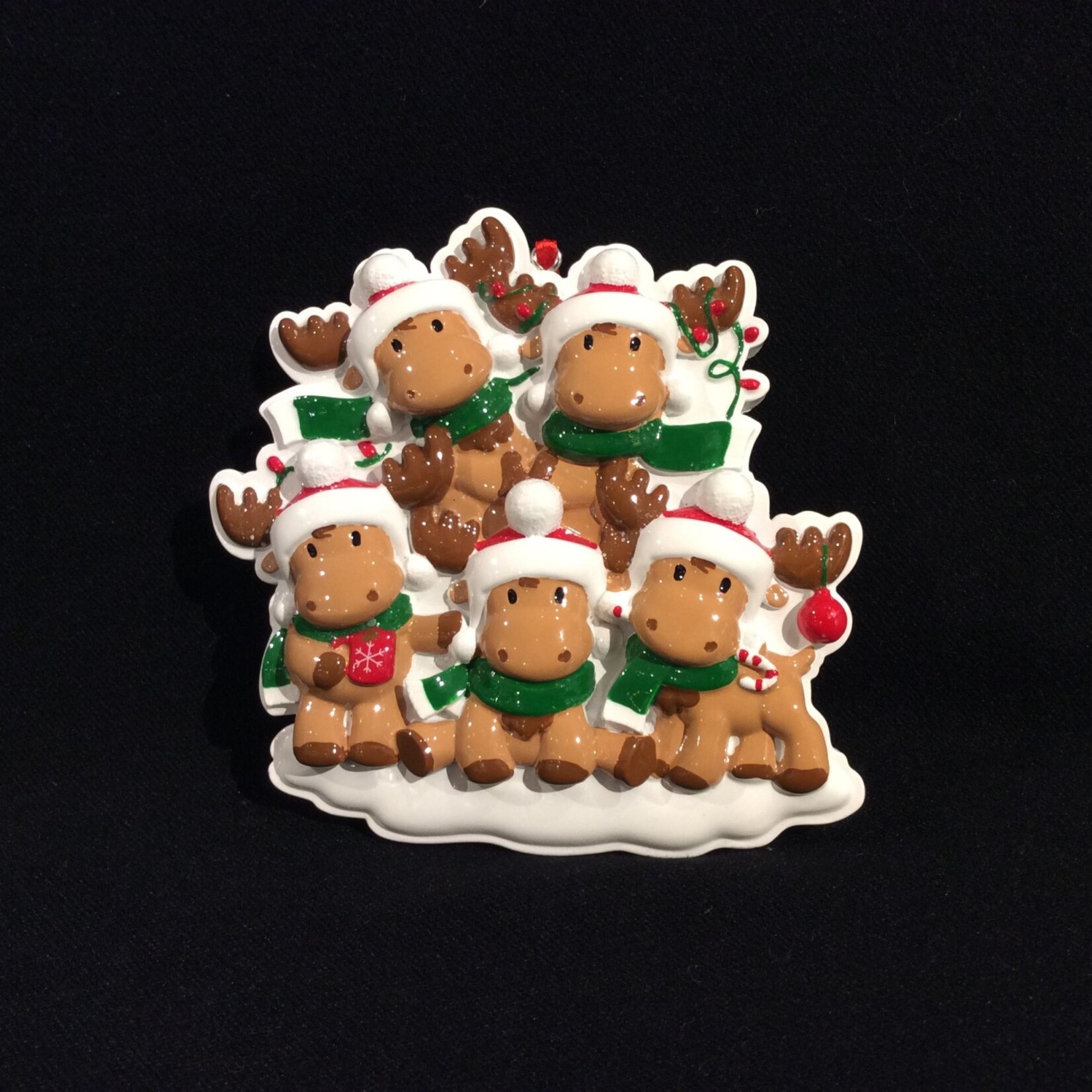 Cutesy Moose Family - 5