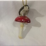Hedgehog on Mushroom