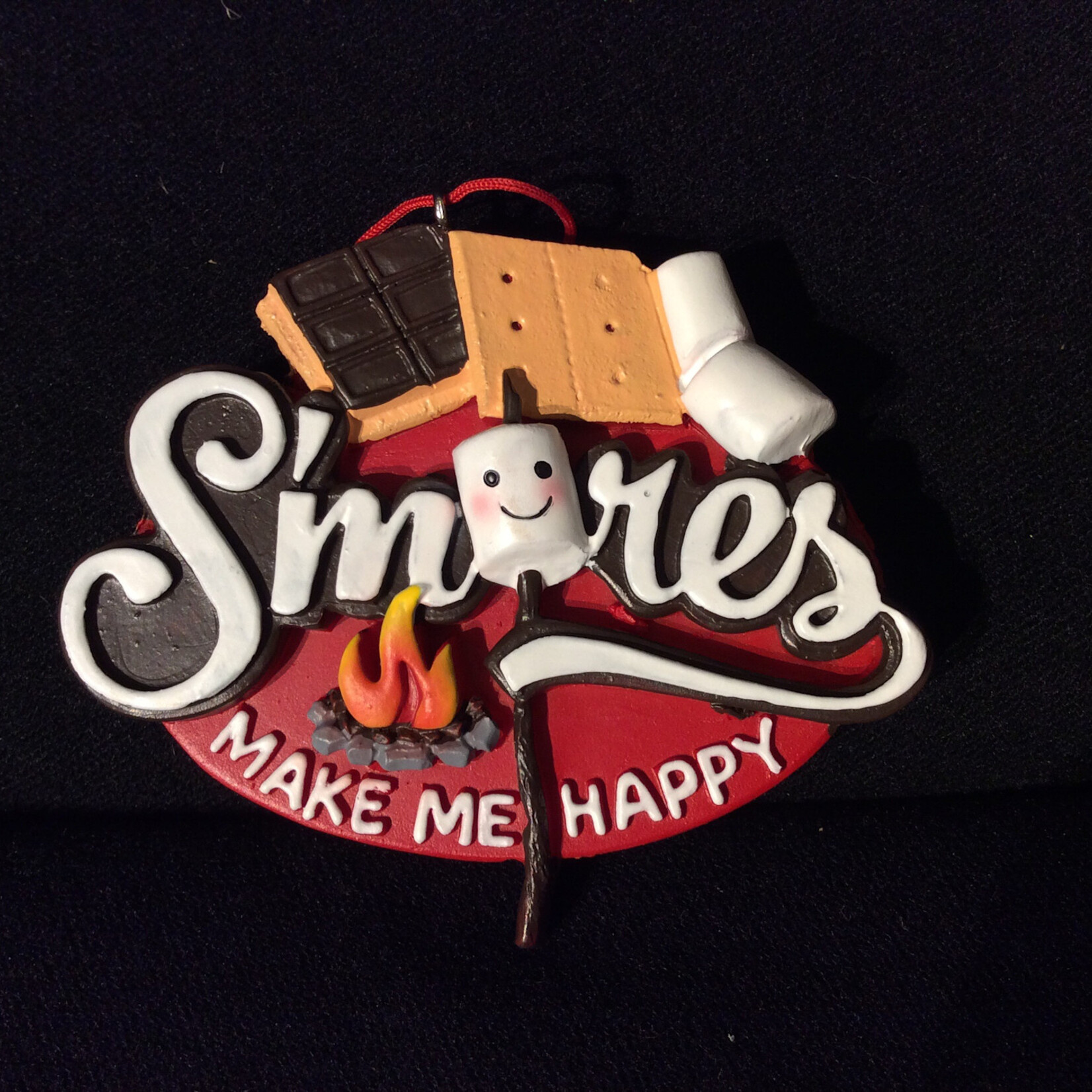 S'Mores Make Me Happy Orn