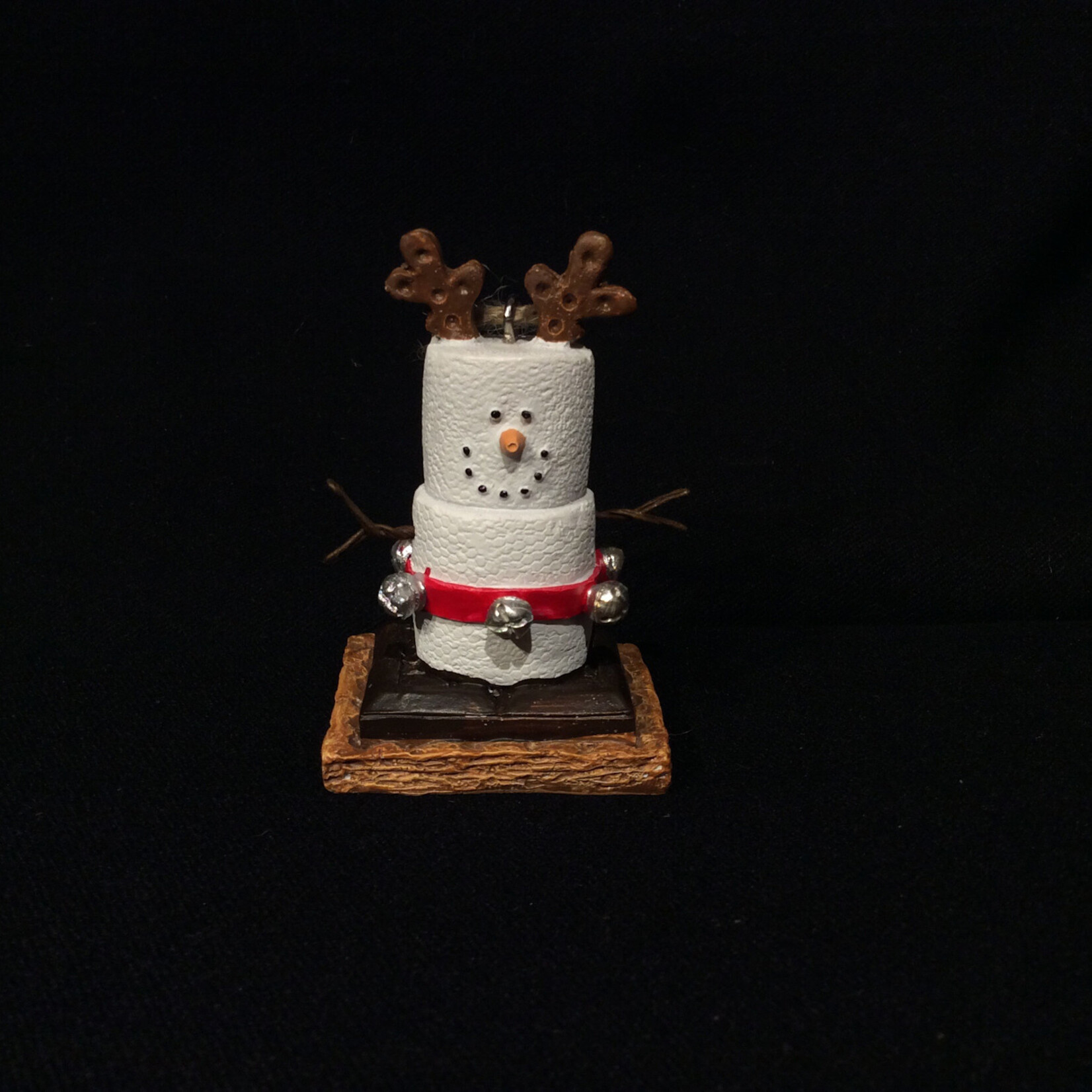 S'More Reindeer w/Red Belt Orn