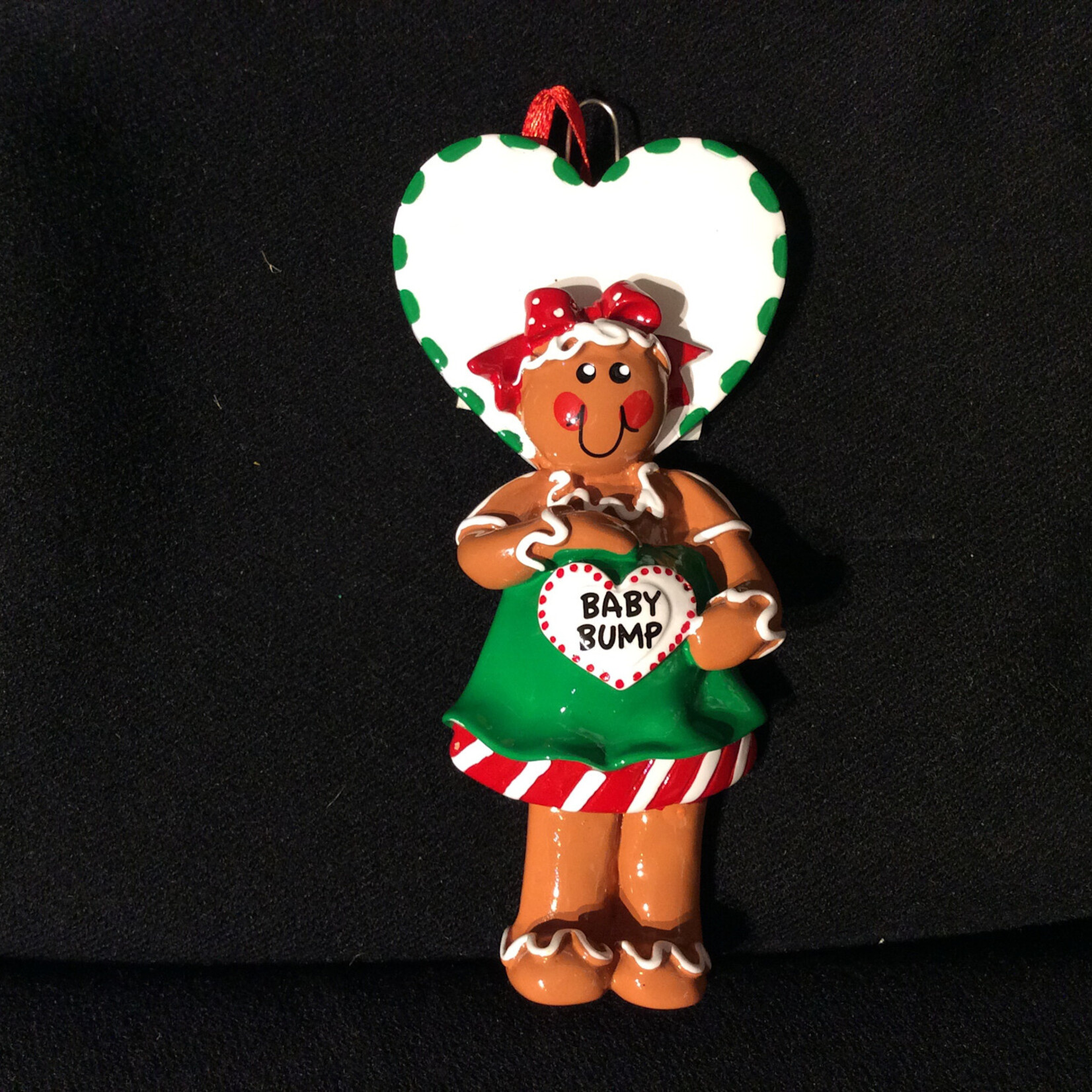 * Gingerbread Baby Bump Orn