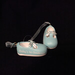 * Baby Shoes Ornament 2A (Blue only)