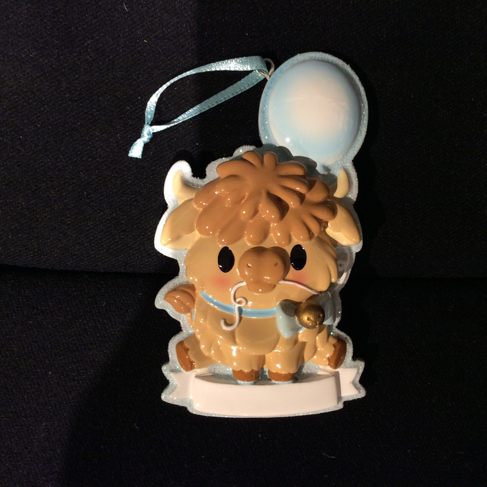 Baby Highland Cow - Blue