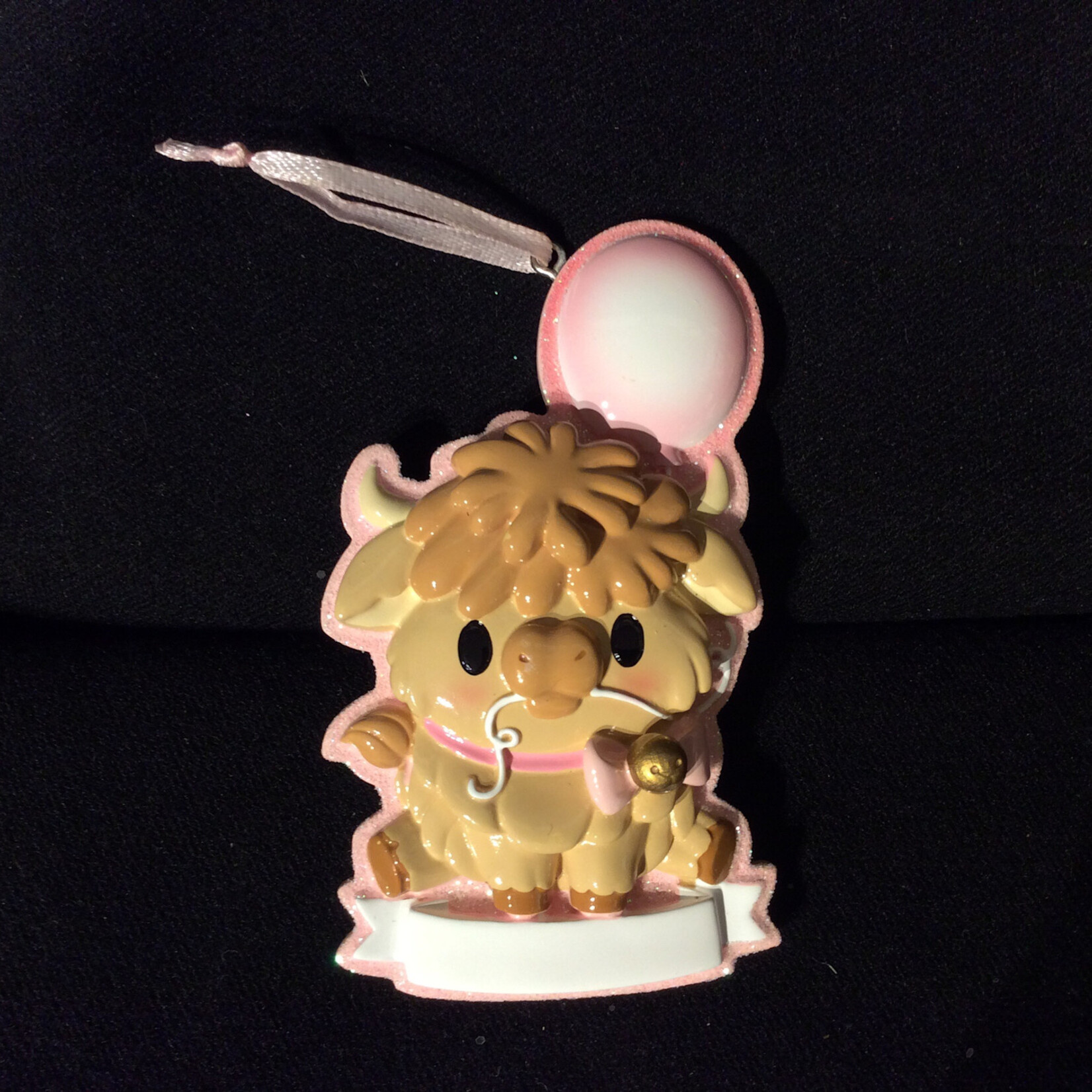 Baby Highland Cow - Pink