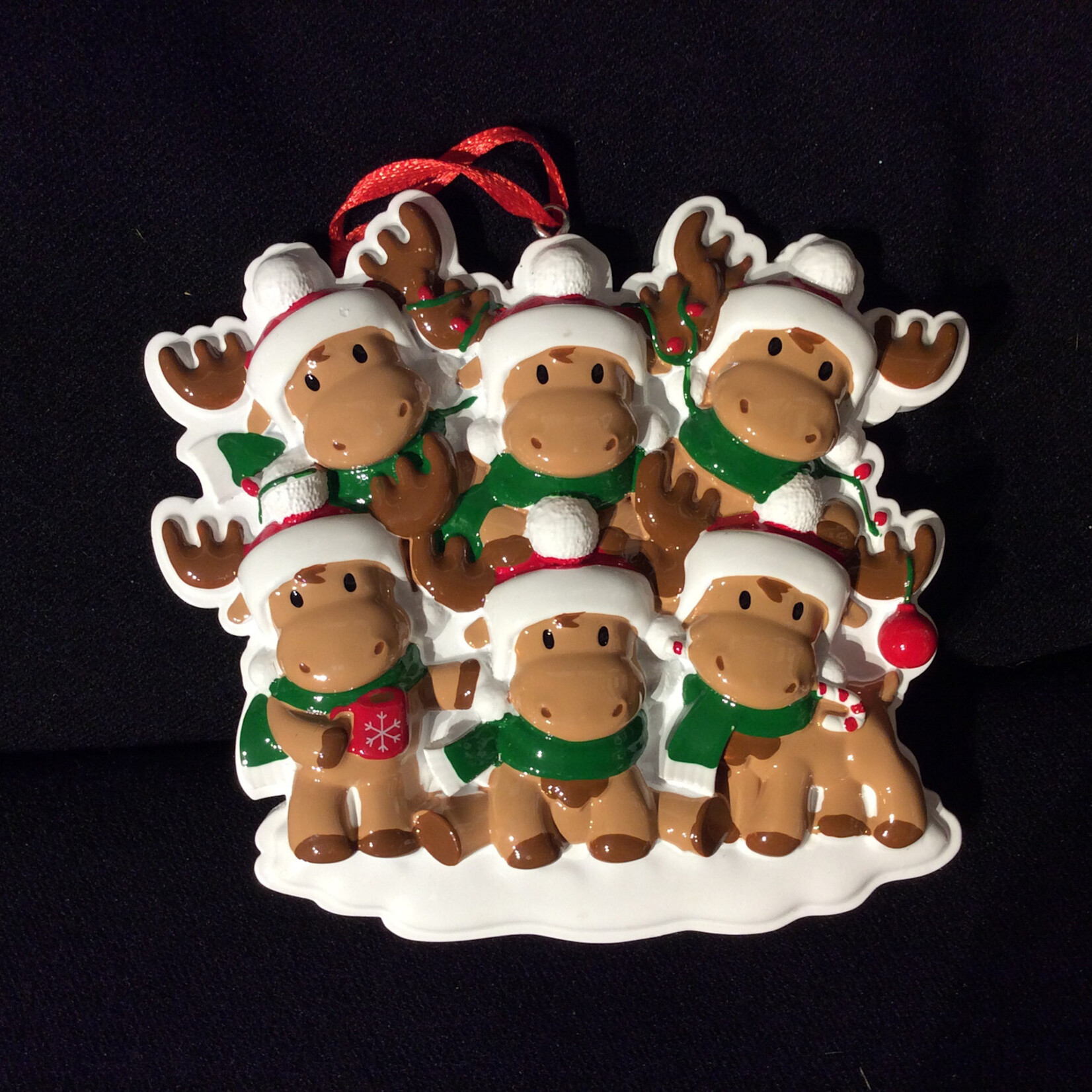 Cutesy Moose Family - 6