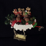 Moose Family Orn - 2