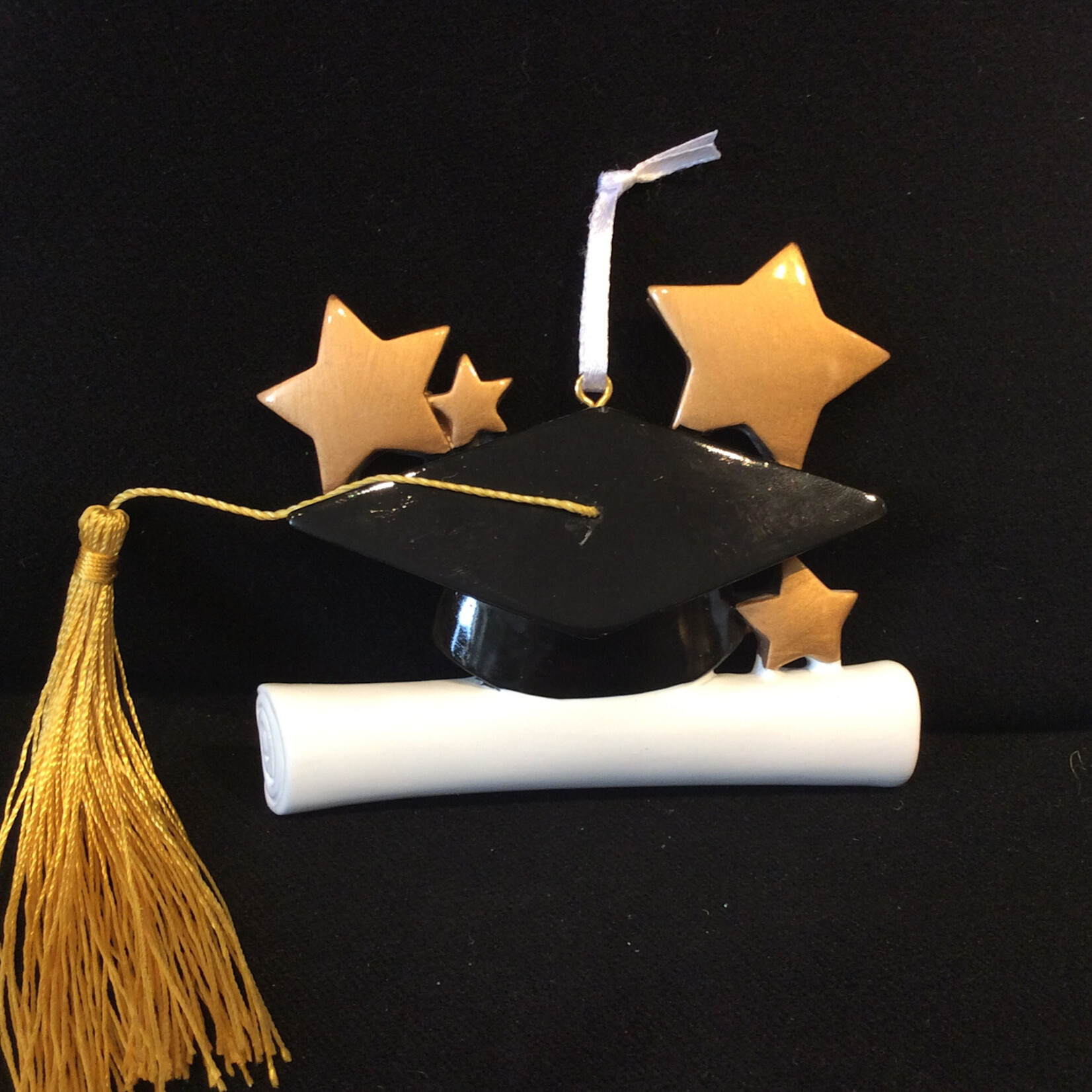 Graduate Cap & Scroll Orn