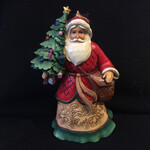 Jim Shore - Santa w/Tree & Toybag Orn