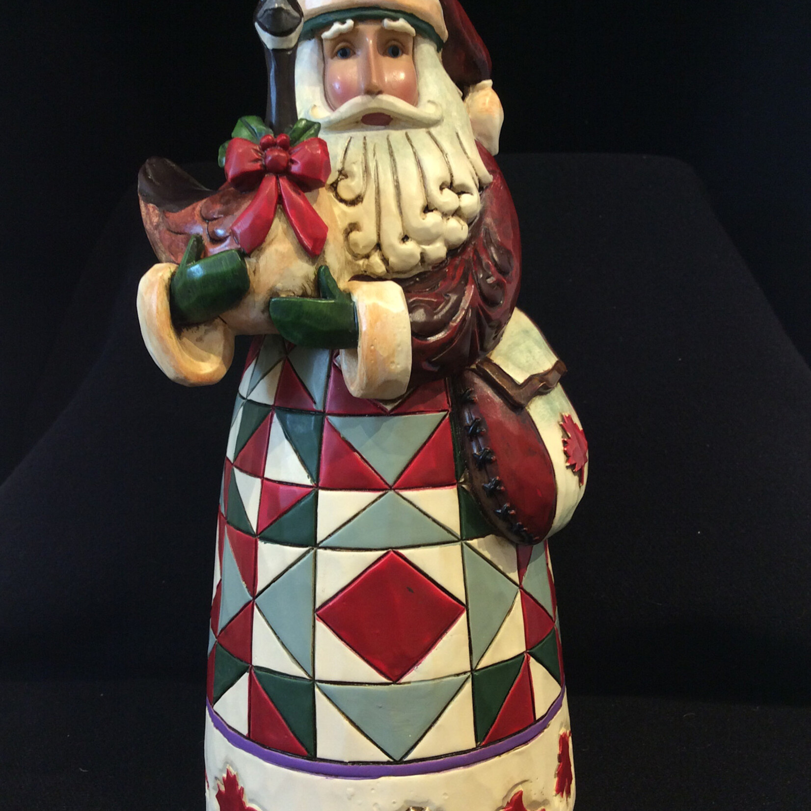 Jim Shore - Canadian Santa w/Goose