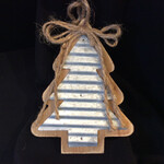 **6" Metal Christmas Tree Orn