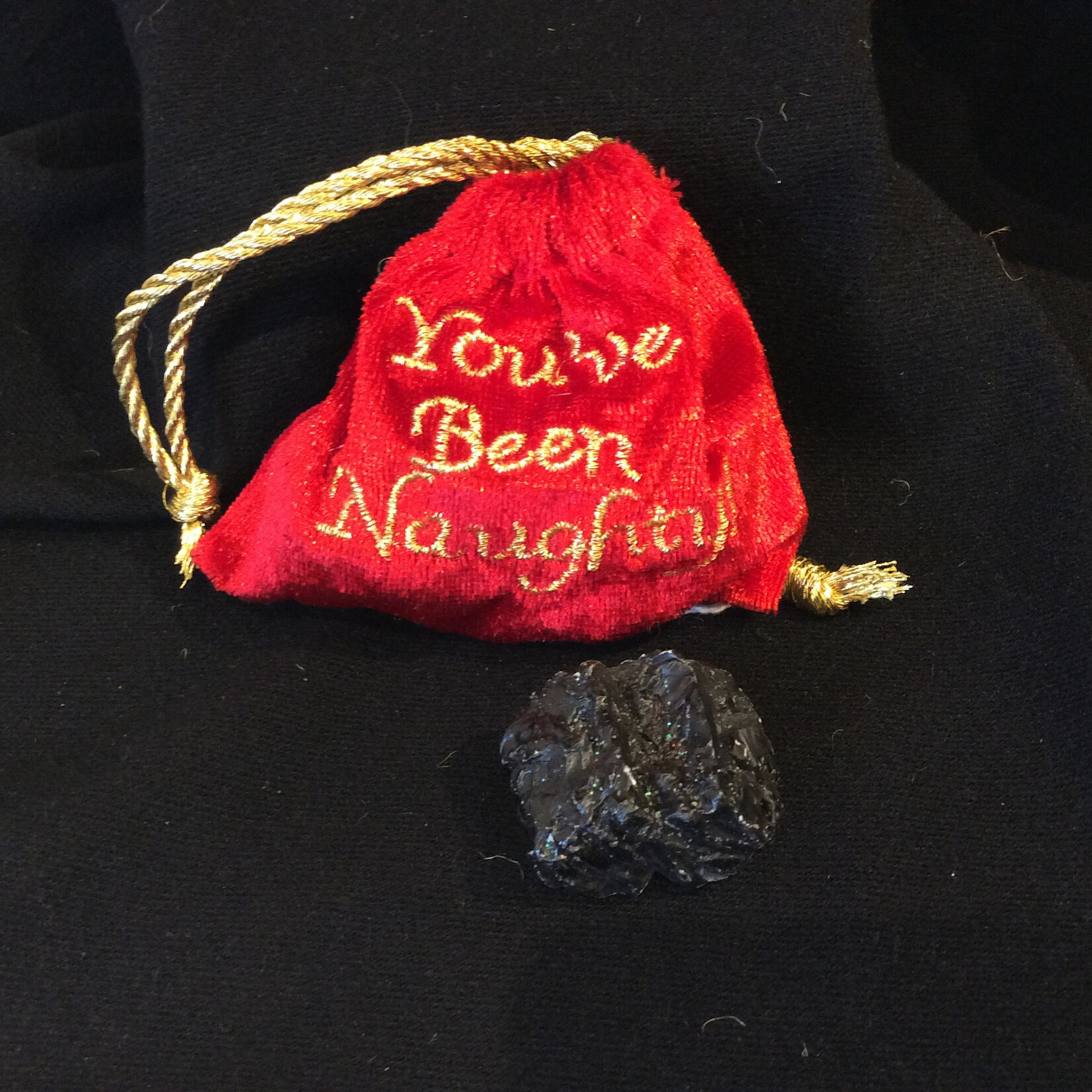 Lump of Coal in Bag
