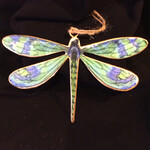 **Blue/Green Dragonfly Orn - Large
