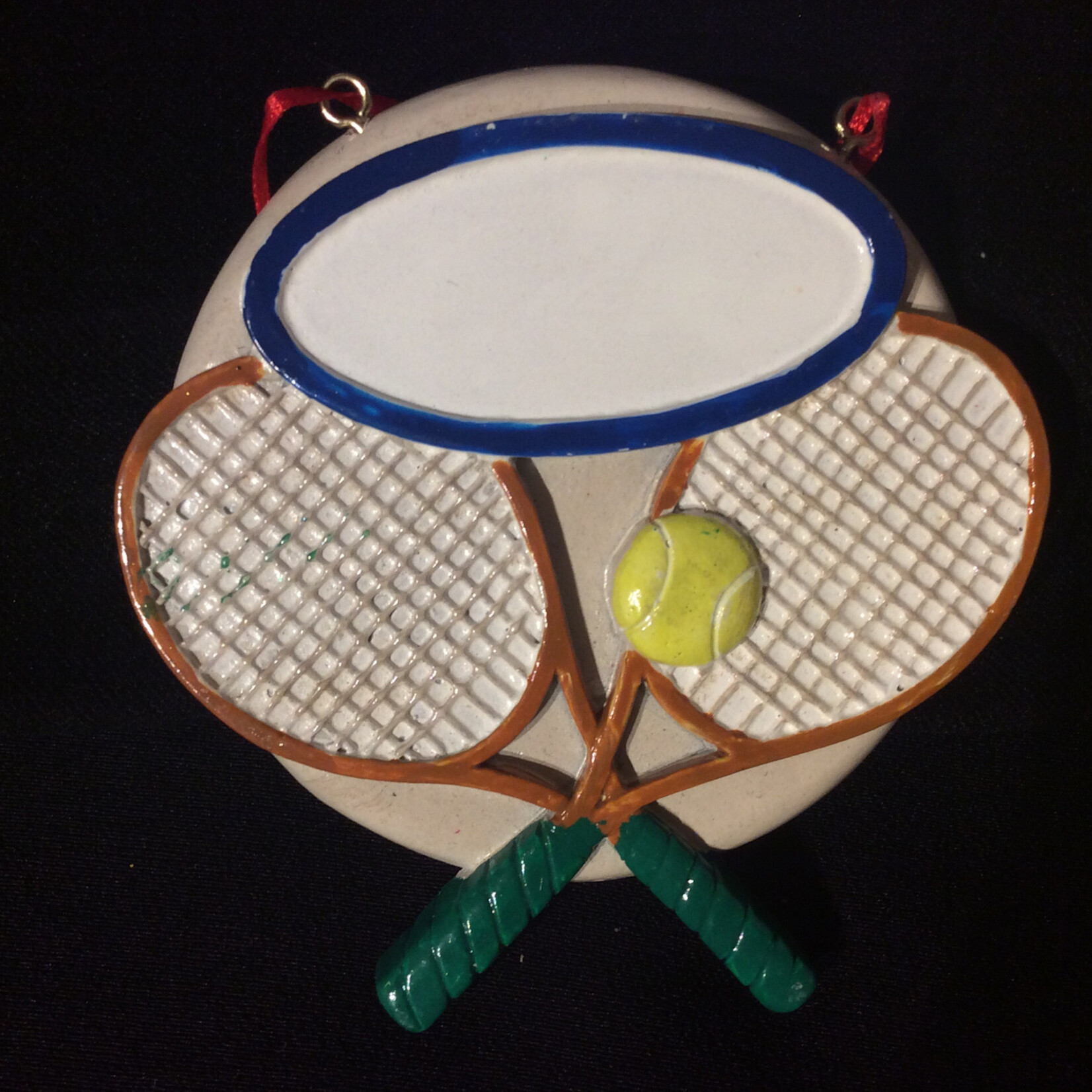 Personalized Tennis Orn