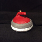 Wood Curling Rock