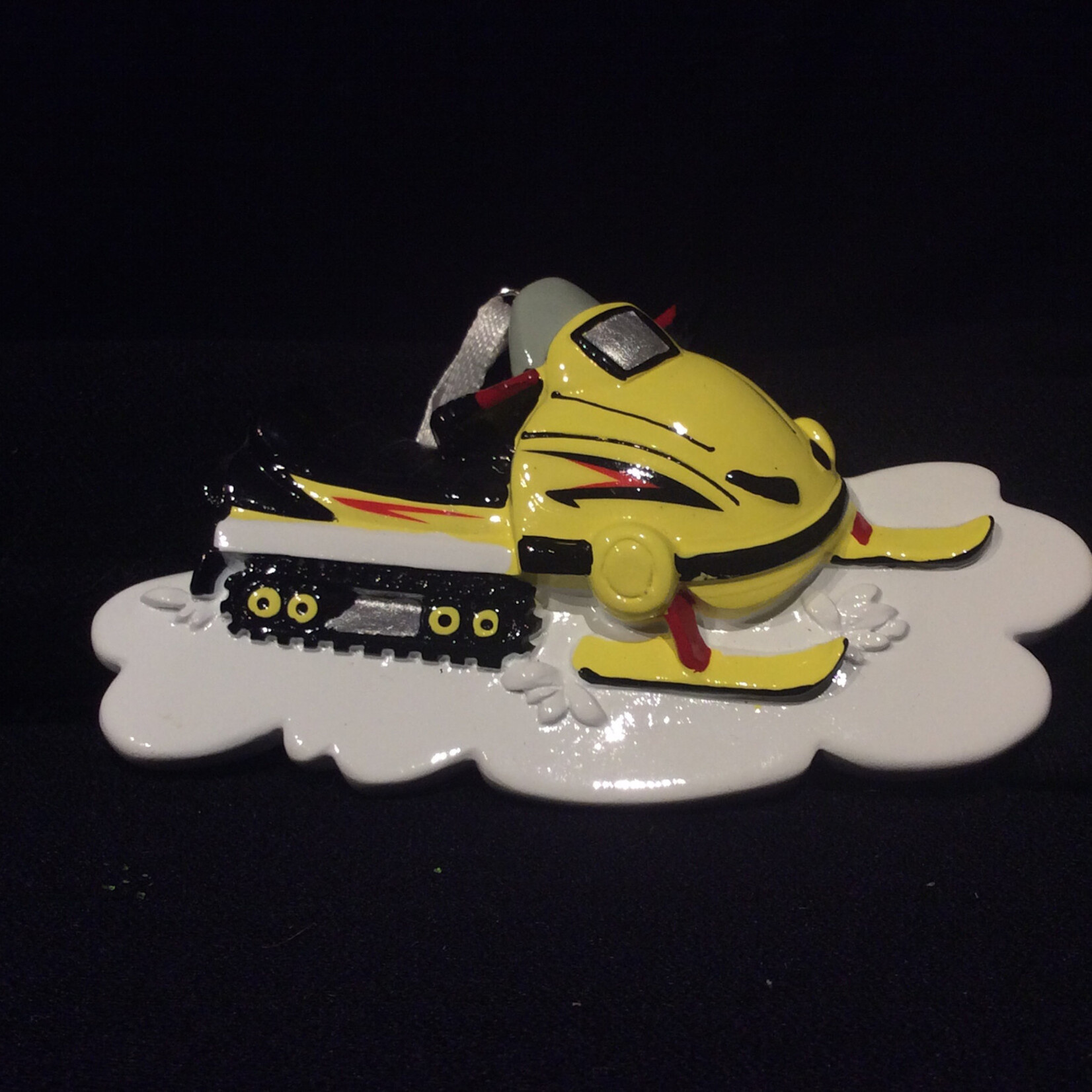 **Personalized Snowmobile Orn.