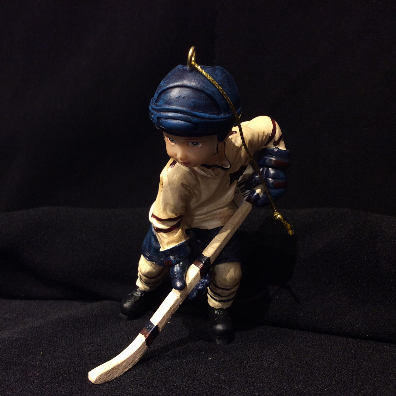 5" Boy Hockey Orn