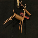 **Brown Metal Reindeer 2A