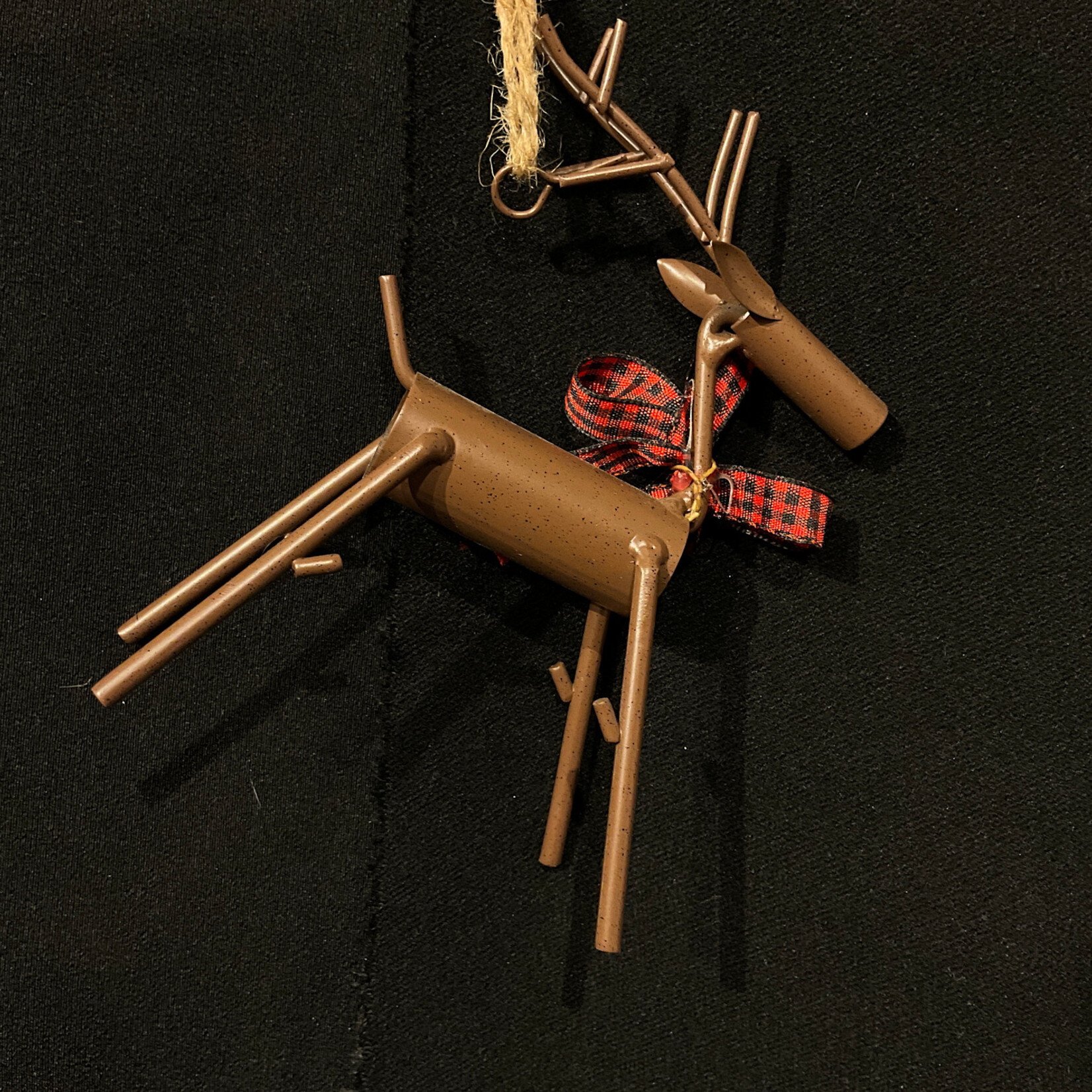 **Brown Metal Reindeer 2A