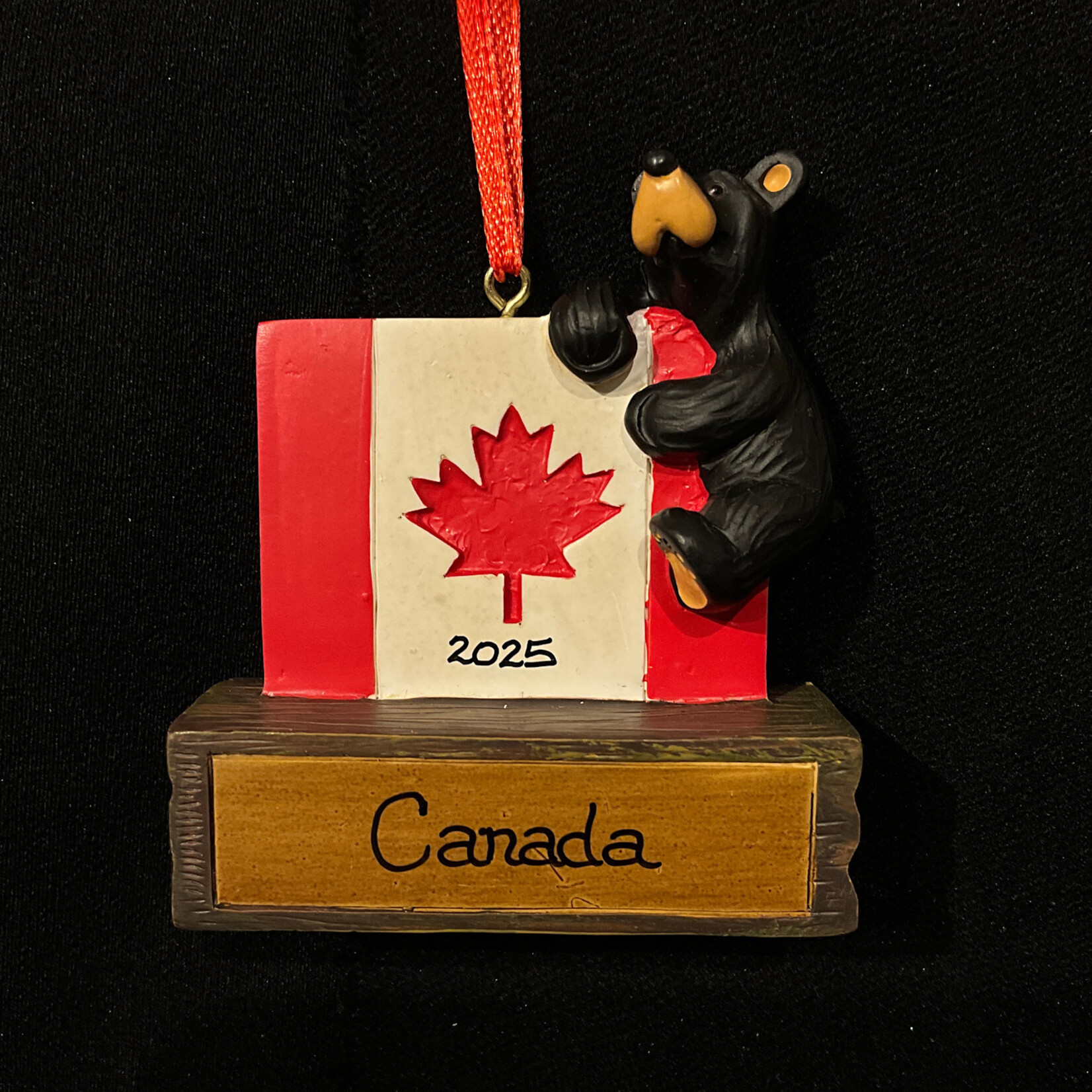 Canada Flag Bearer Orn