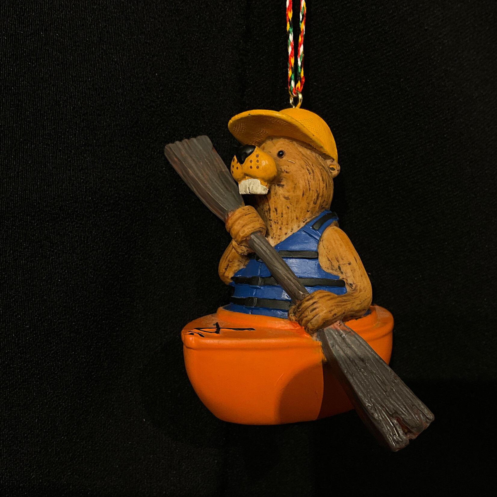 * Buddy the Beaver Kayaking Orn
