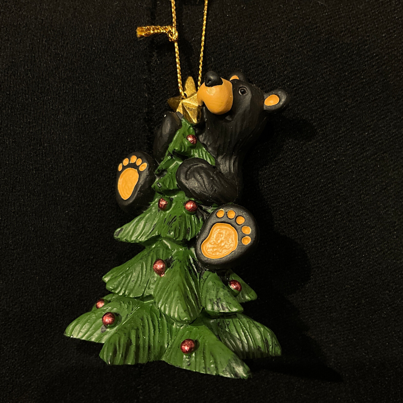 * Bear Tree Topper Ornament