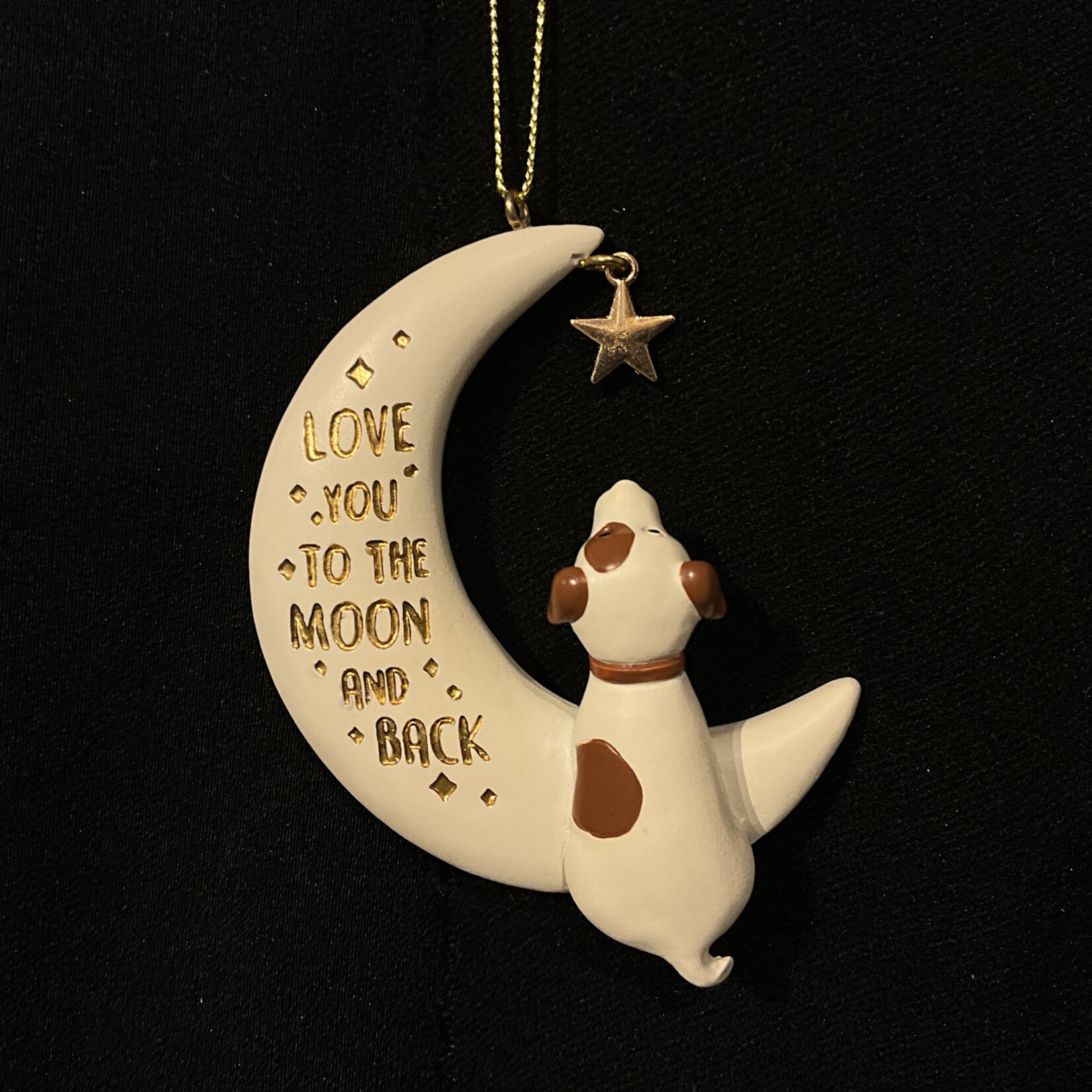 Dog Orn - To the Moon & Back