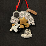 Hockey Star Ornament