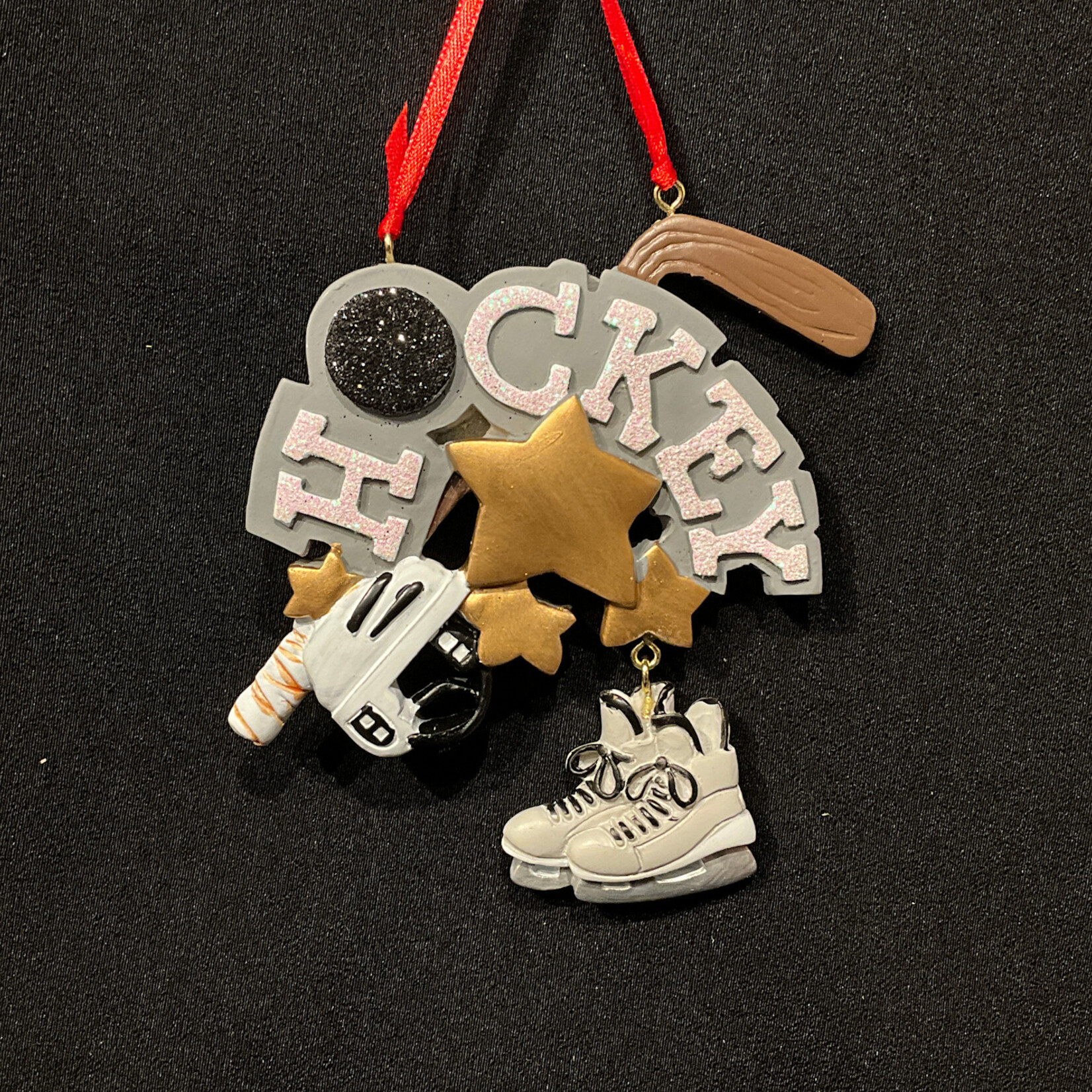 Hockey Star Ornament