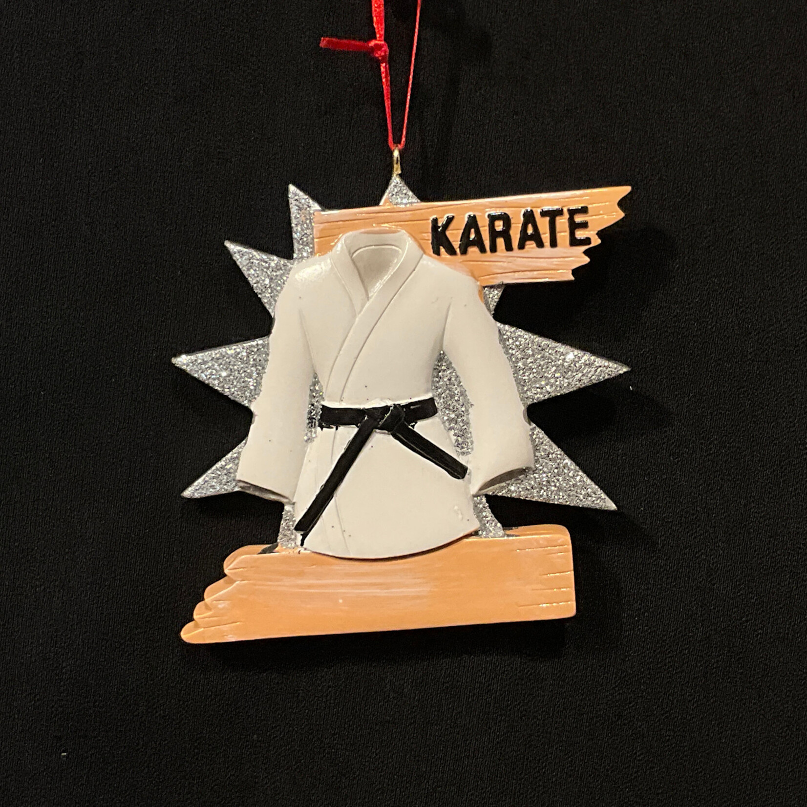 Karate Ornament