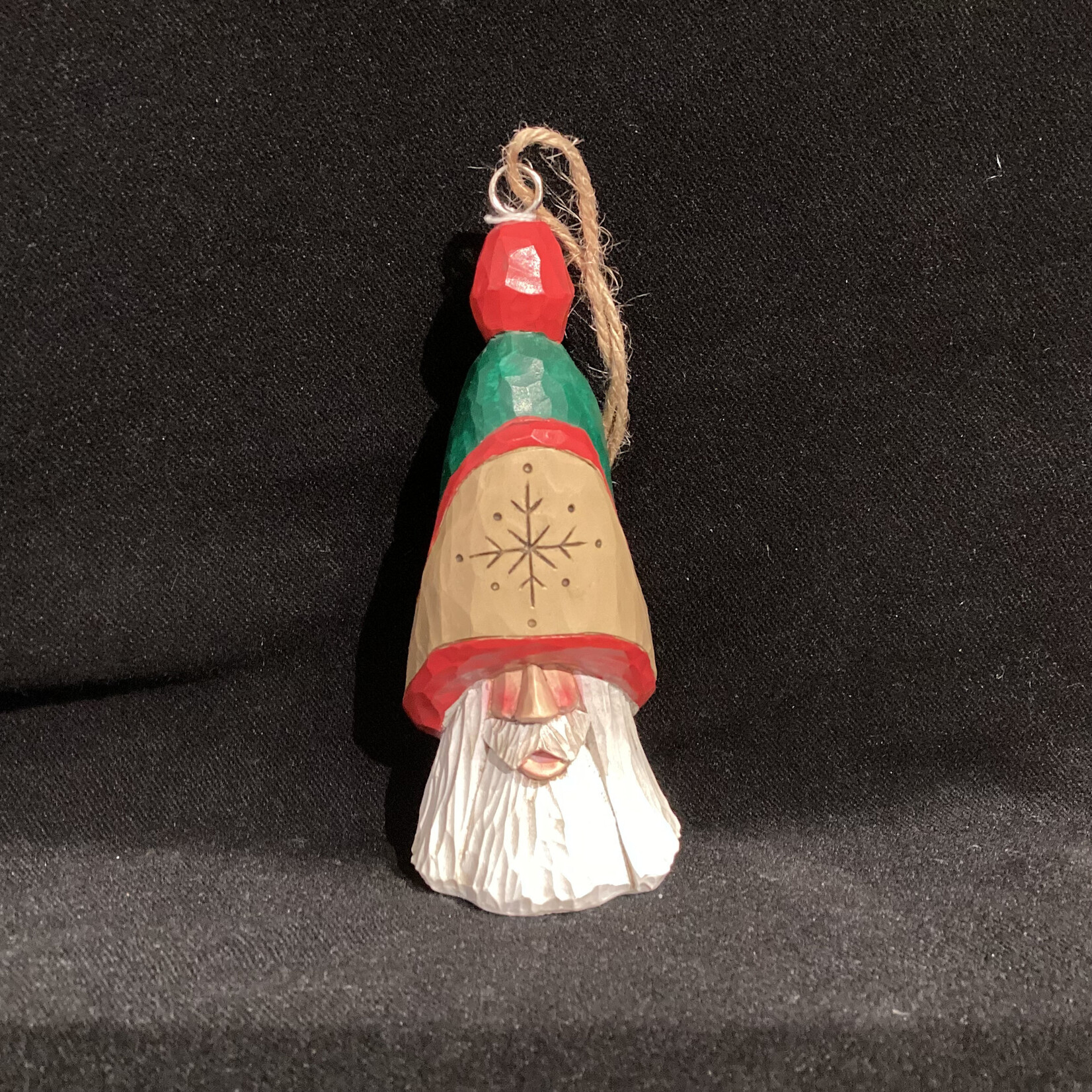 5" Snowflake Tall Hat Orn